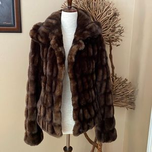 Faux fur coat